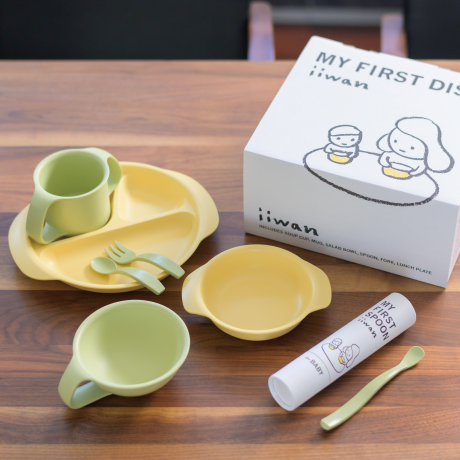 近日取り下げ【新品・未使用】iiwan　ギフトセット ご自宅用iiwan食器セット